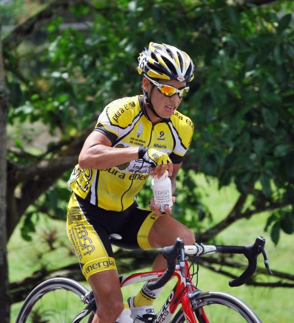 Luis Martinez riding on stage 11.