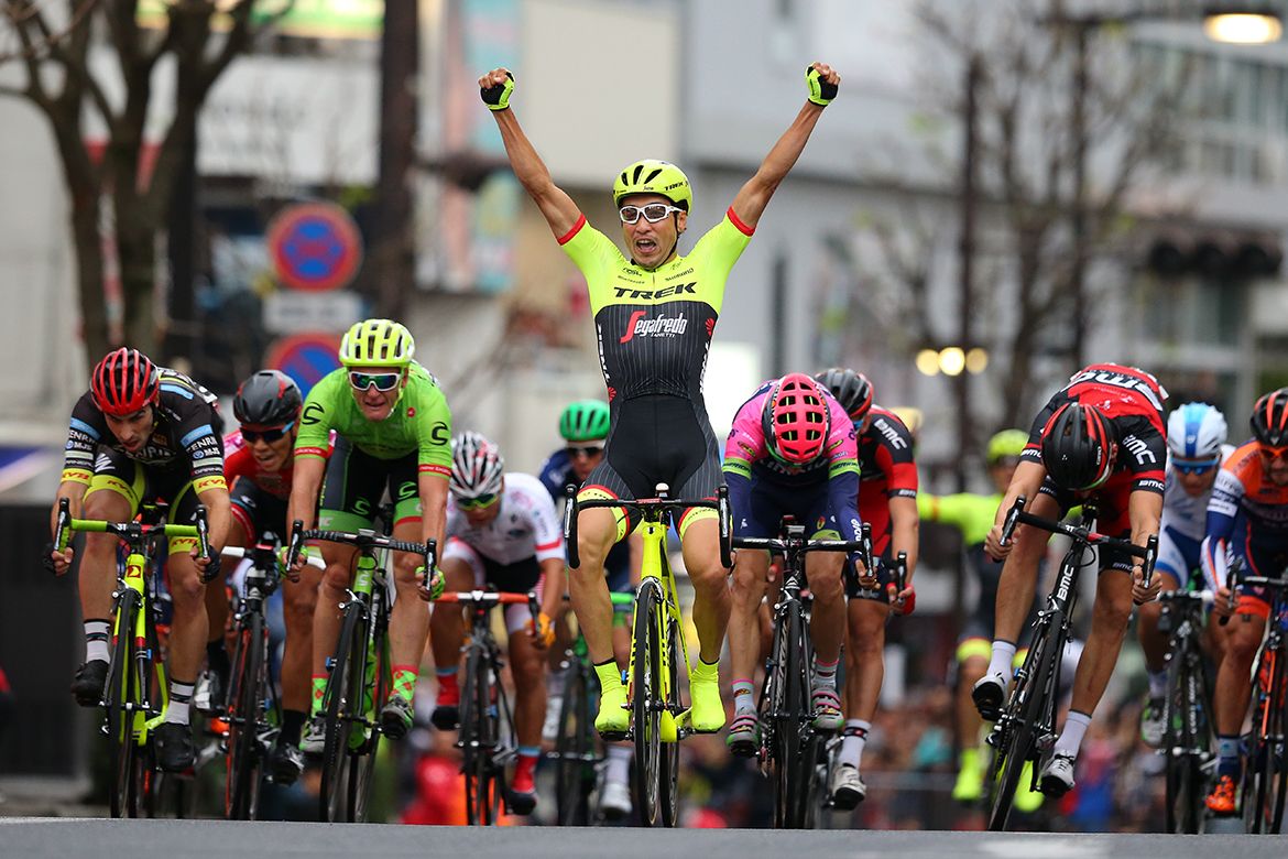 Fumiyuki Beppu (Trek-Segafredo) wins the Japan Cup criterium