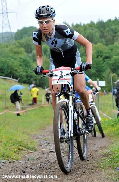 Lene Byberg had a slow start and steadily moved up.
