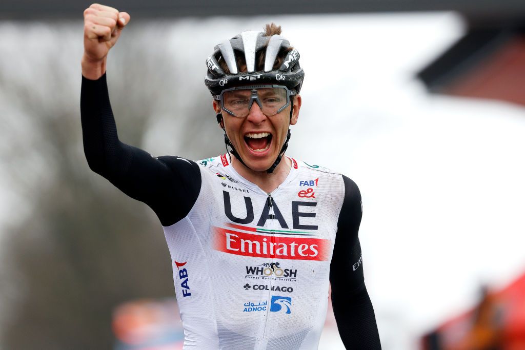 Tadej Pogačar wins the 2023 Amstel Gold Race