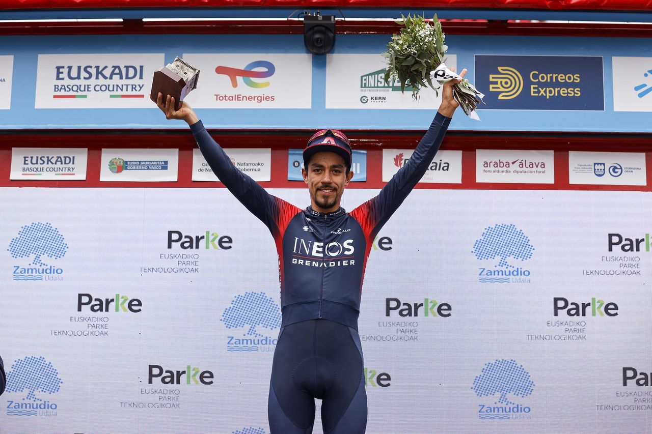 Itzulia Basque Country 2022 - 61st Edition - 4th stage Vitoria Gasteiz - Zamudio 185,6 km - 07/04/2022 - Daniel Martinez (COL - INEOS Grenadiers) - photo Luis Angel Gomez/SprintCyclingAgency&Acirc;&copy;2022