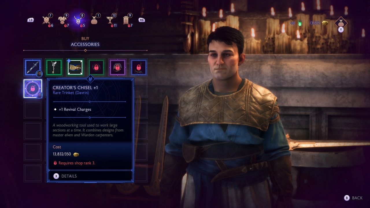 Dragon Age: The Veilguard revive - Blacksmith