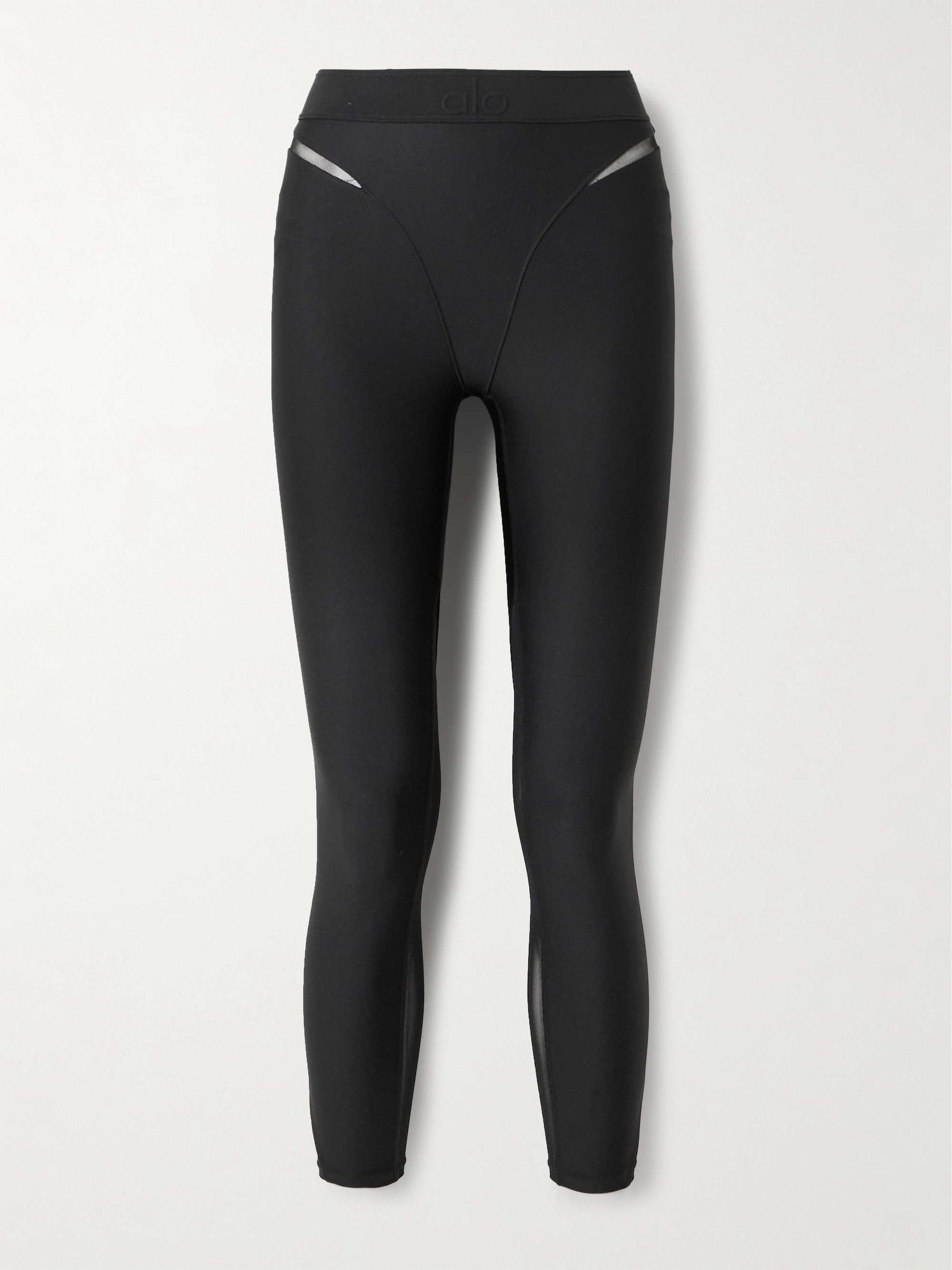 Rebel Mesh-Trimmed Airlift Leggings