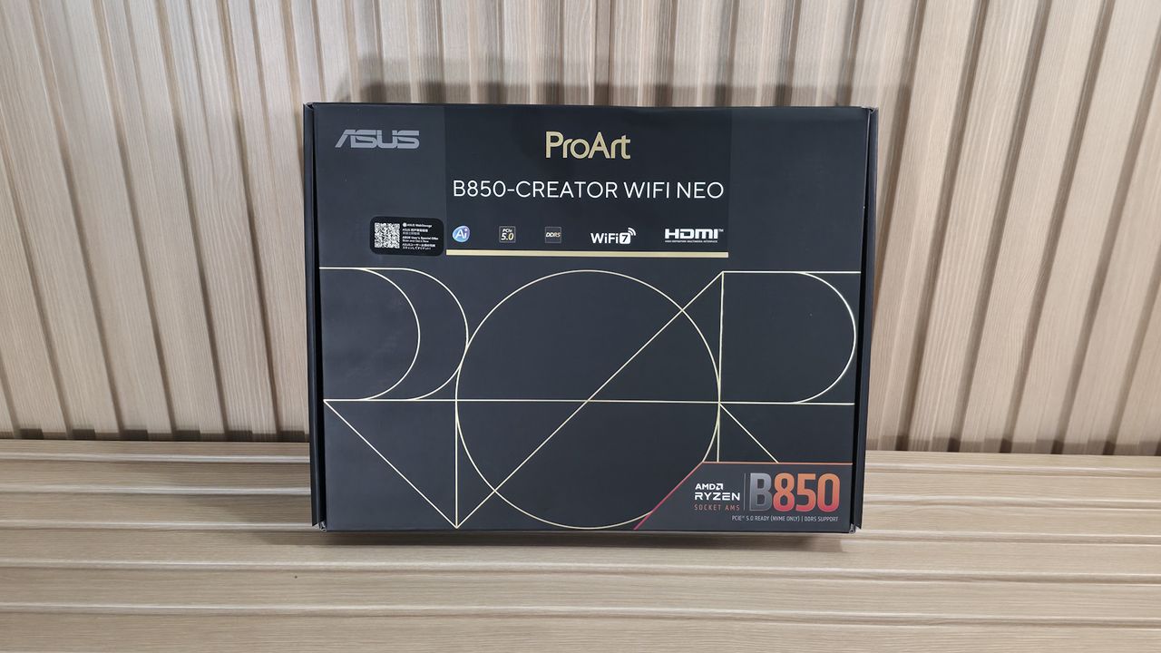 Asus B850-Creator Wifi Neo - board images