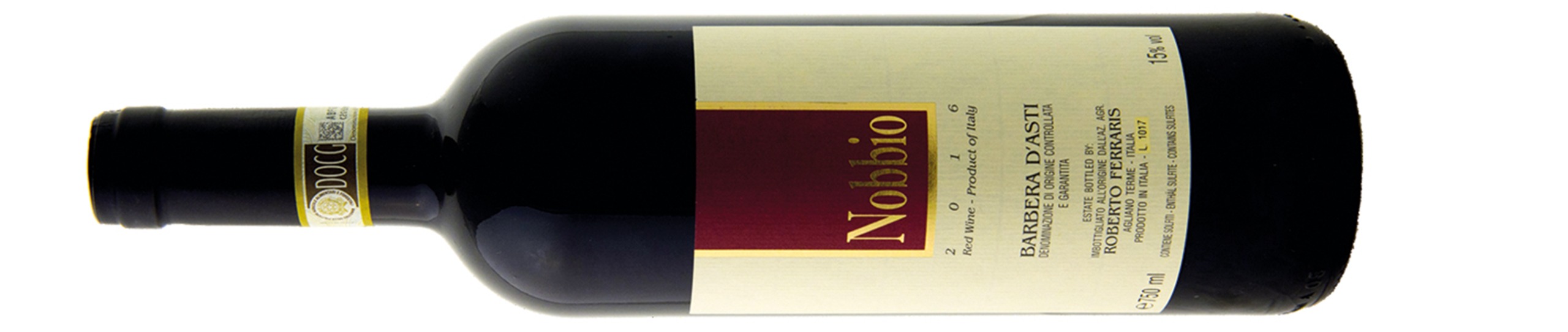 Bottle of red wine