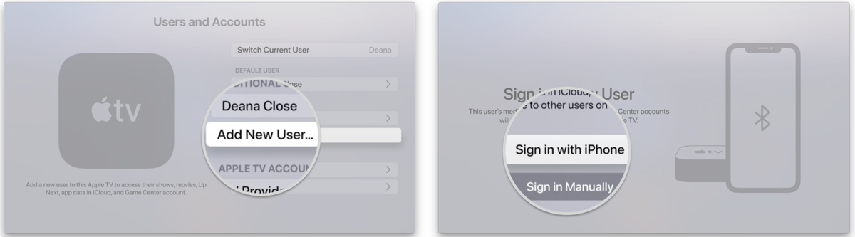 how to add apple tv on iphone