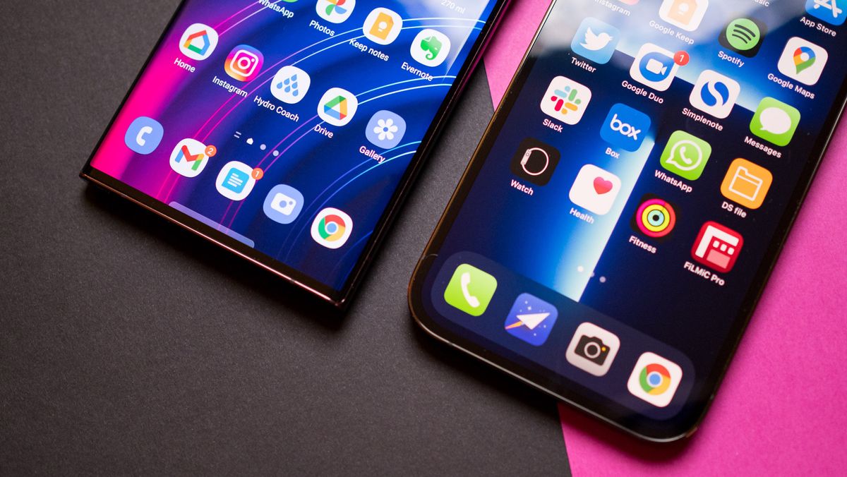 Samsung Galaxy S22 Ultra vs. iPhone 13 Pro Max