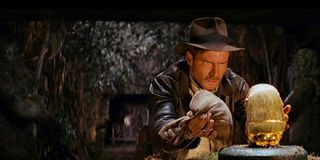 Harrison Ford as Indiana Jones in Raiders of the Lost Ark