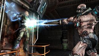 A screenshot from Quake 4