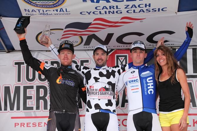 The ToAD podium after Waukesha: Ken Hanson, Dan Holloway and Luke Keough