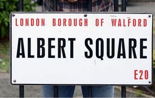 EastEnders Albert Square sign