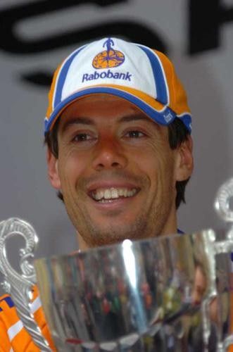 Oscar Freire (Rabobank) awarded.