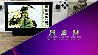 Metal Gear Solid: Master Collection - Steam Deck and desktop icons