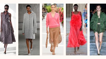 New York Fashion Week Spring/summer 2024: Getty Images - Carolina Herrera, Tory Burch, Michael Kors (rights MK), Ulla Johnson, Jason Wu