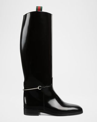 Michelangelo Leather Bit Riding Boots