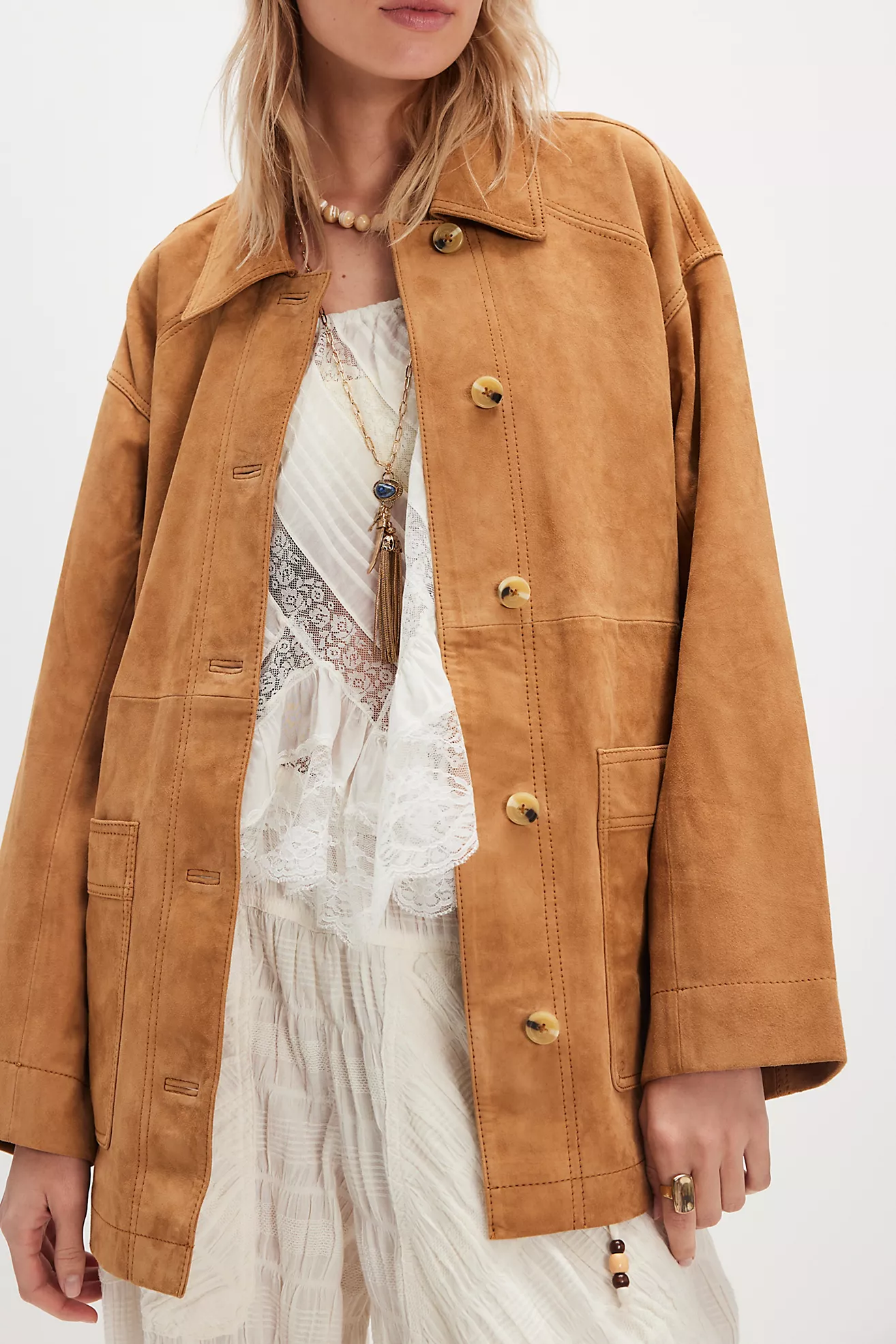 Annalise Suede Jacket