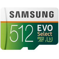 Samsung EVO 512GB microSD card: $99.99$69.99 at Amazon
