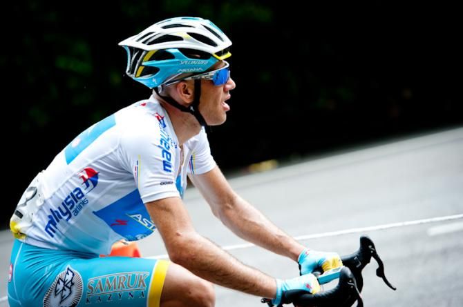 Andrea Guardini (Astana) did not find the terrain to his liking