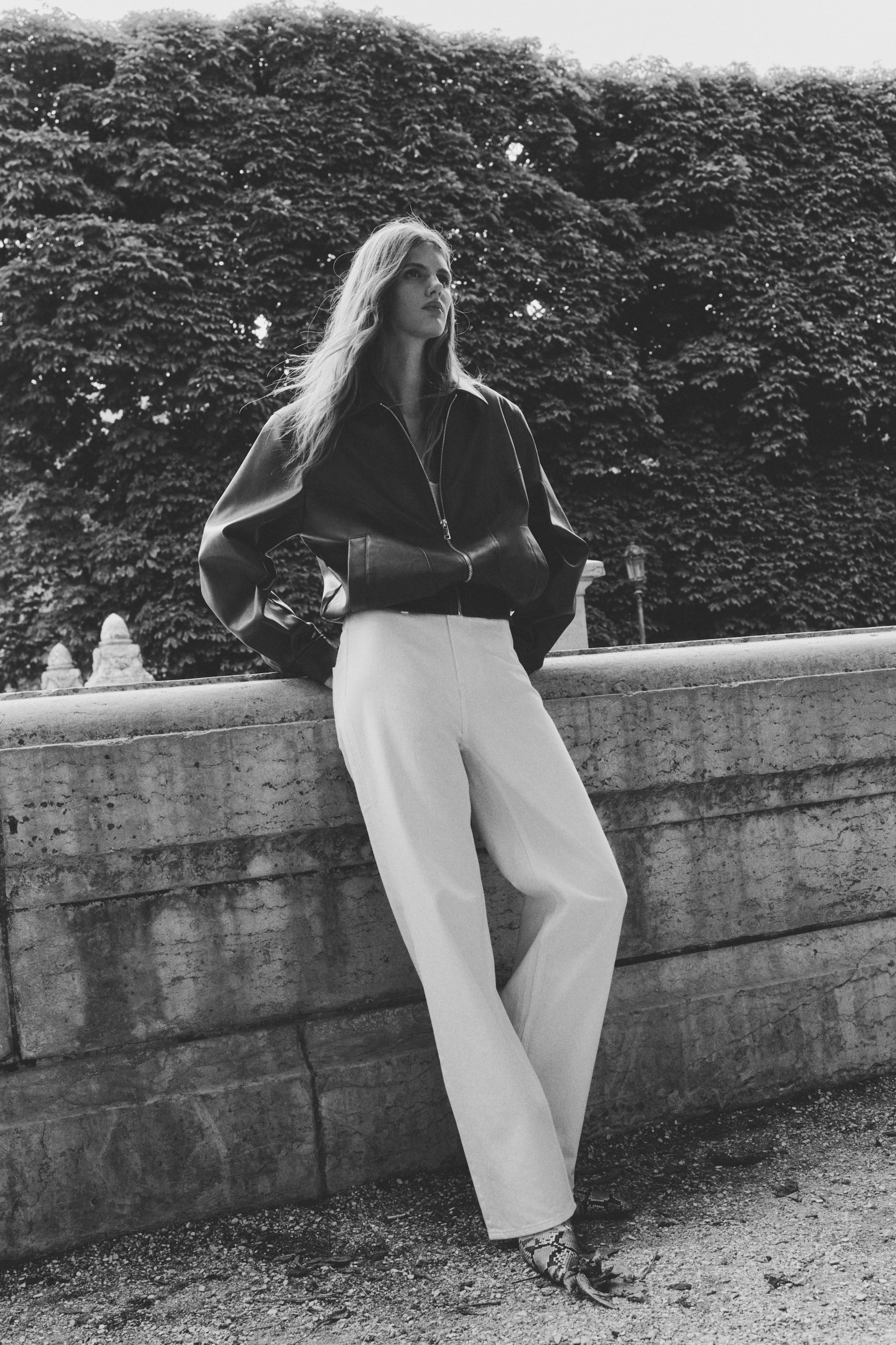 Straight High Jeans - White