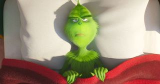 The Grinch Benedict Cumberbatch in bed 2018