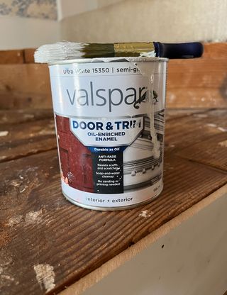 Valspar white door and trim paint