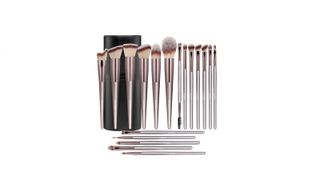 best makeup brushes: BS-MALL Makeup Brush Set 18-piece