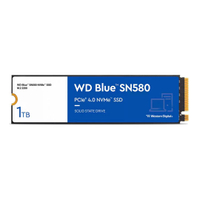 WD Blue SN580 | 1TB | NVMe | PCIe 4.0 | 4150 MB/s | 4150 MB/s | £69.98£59.99 at Scan (save £9.99)
