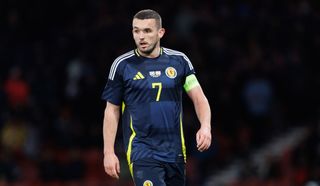 Who is John McGinn's wife? Scotland Euro 2024 squad Scotland's John McGinn in action for Scotland during an International Friendly match between Scotland and Northern Ireland at Hampden Park, on March 26, 2024, in Glasgow, Scotland. (Photo by Ross Parker/SNS Group via Getty Images)