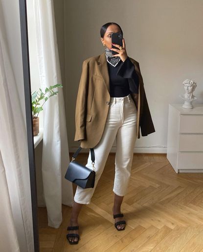 7 White Jeans Outfits That Look Classy, Chic and Timeless | Who What Wear