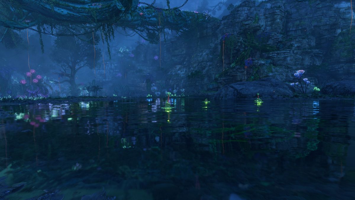 Avatar: Frontiers of Pandora screenshots from the early game.