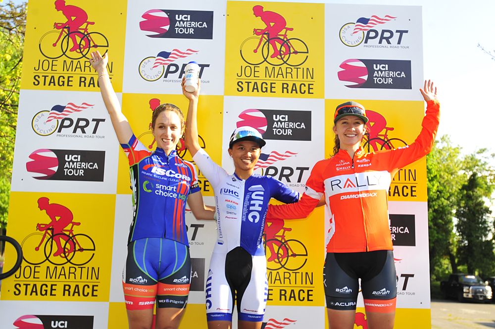 Joe Martin Stage Race podium stage 2