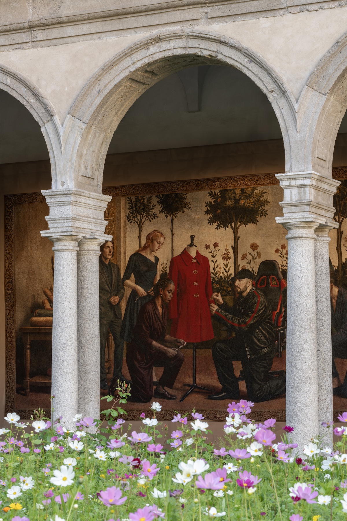 Gucci Salone 2026 installation by Demna