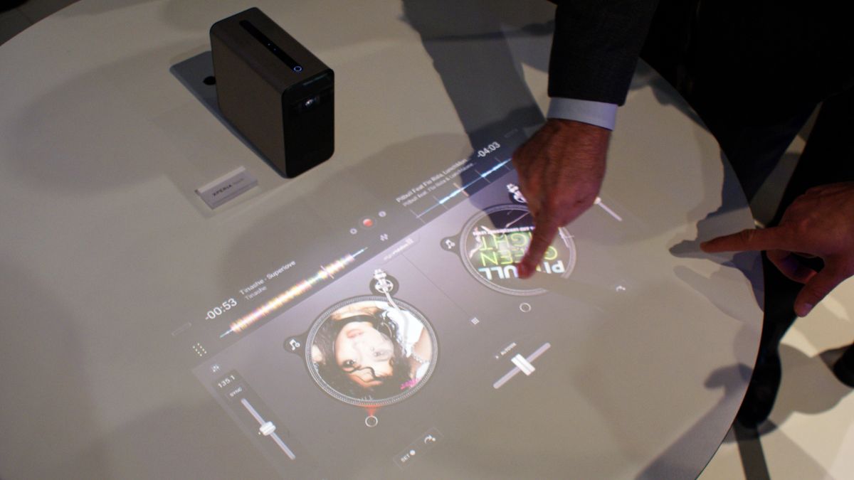 Sony's Xperia Touch will turn your walls into touchscreens for a 
