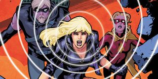 Black Canary and Green Arrow in comics