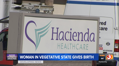 Police investigate after woman in vegetative state gives birth