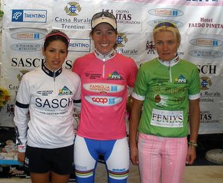 Nicole Cooke (Vision 1 Racing) topped the women's Giro di Trentino