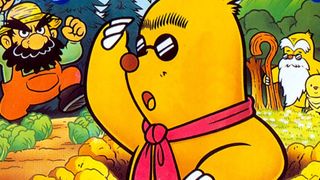 mole mania art showing moles and a man shaking his fist