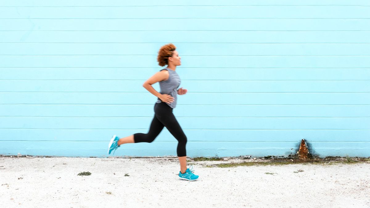 Woman running