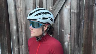 The Giro Aries Spherical bicycle helmet