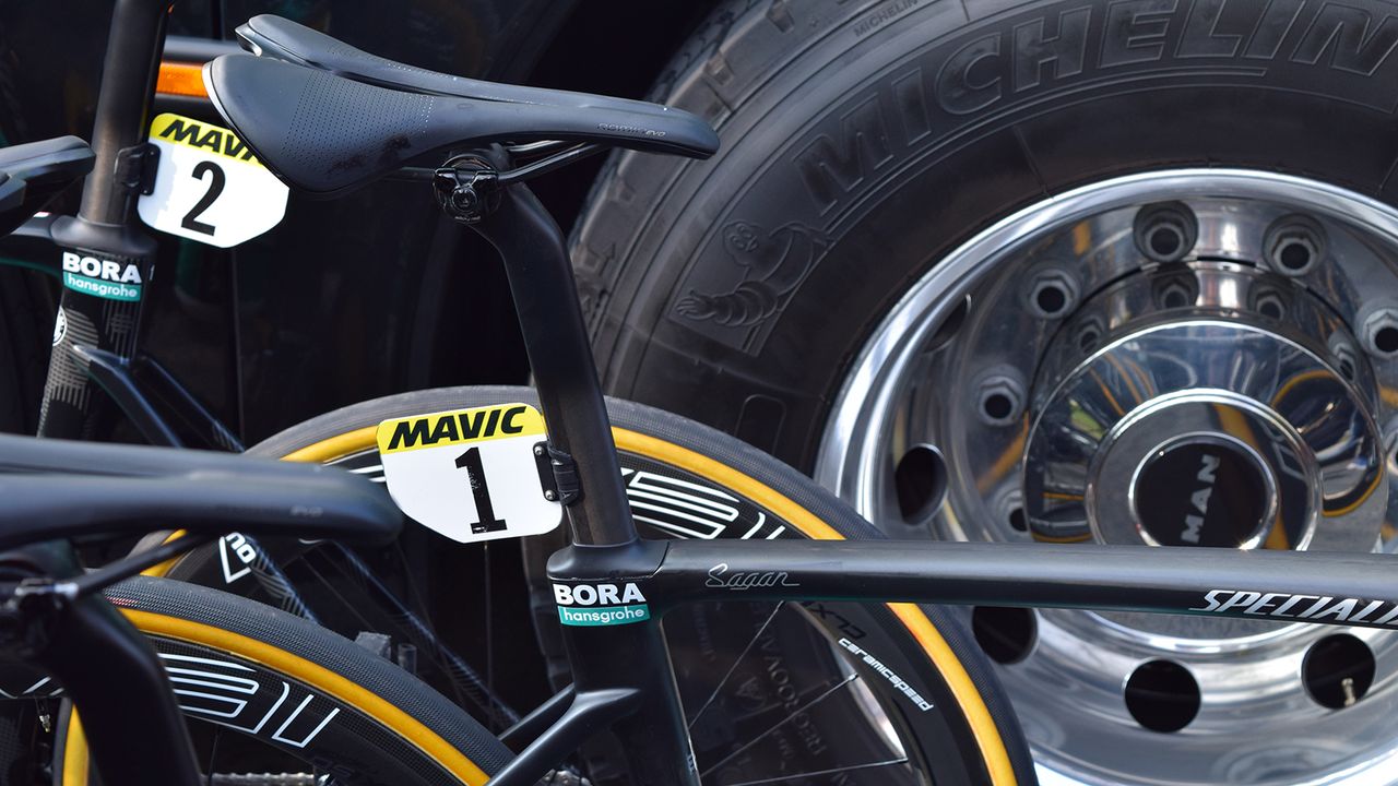 No mistaking who this bike belongs to