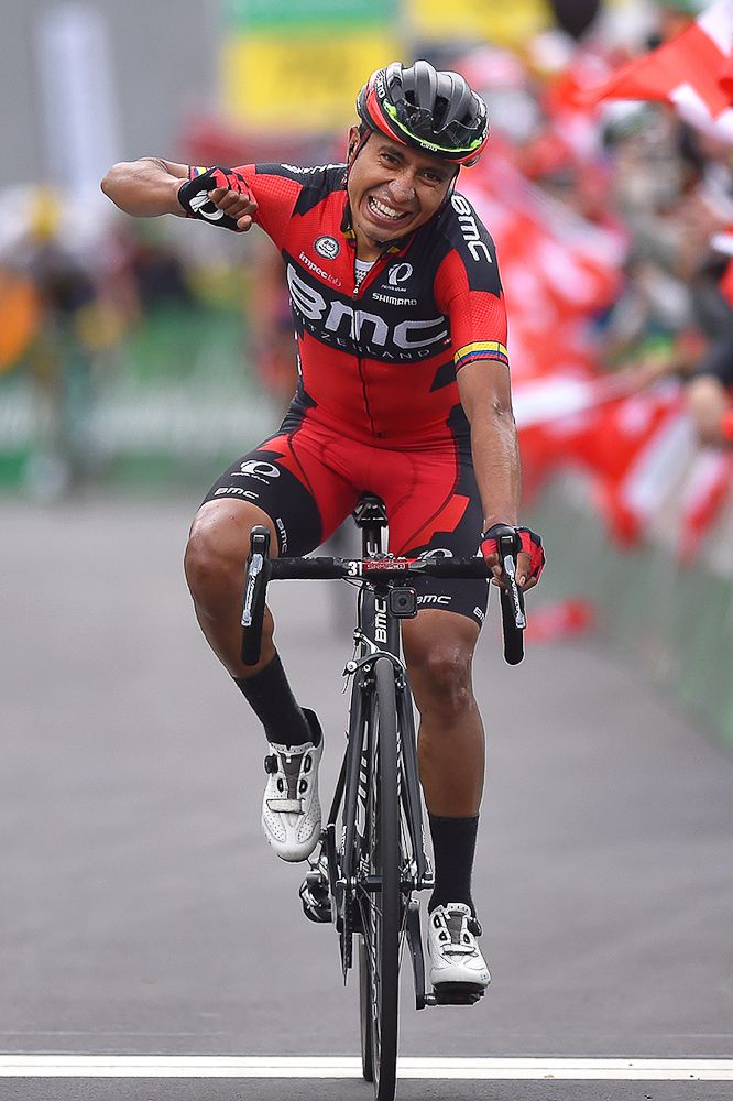 Darwin Atapuma (BMC Racing) wins stage 5 at the Tour de Suisse