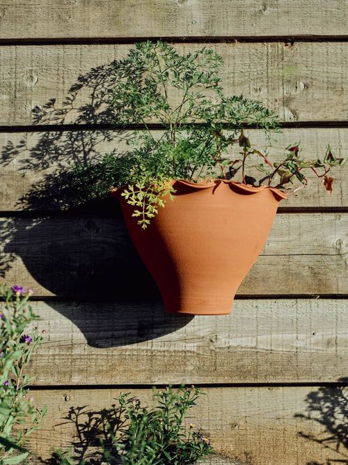 Eden Wall-Mounted Terracotta Pot
