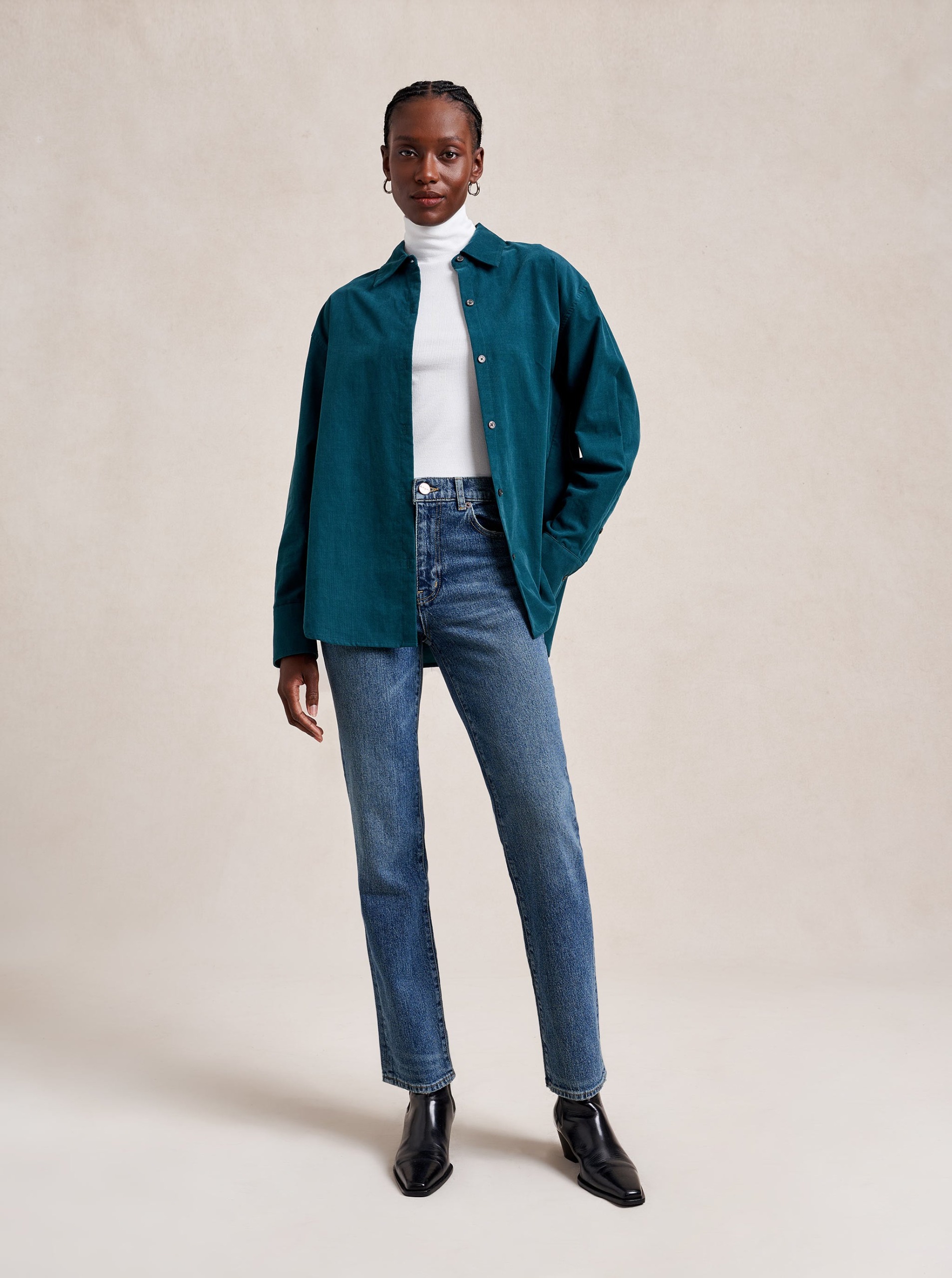 Alain Shirt Xxs in Blue