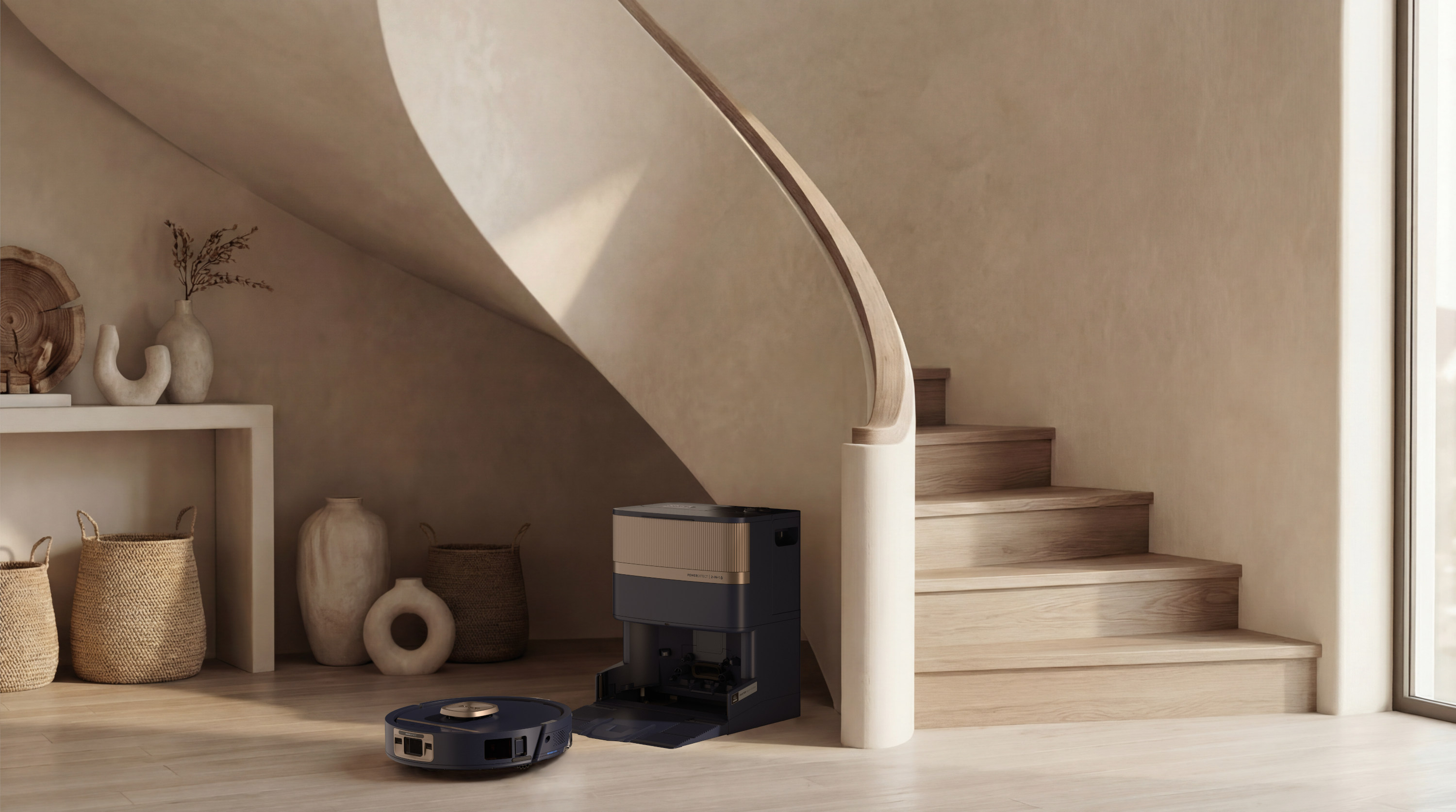 PowerDetect UV robot vacuum from the Luxe Collection