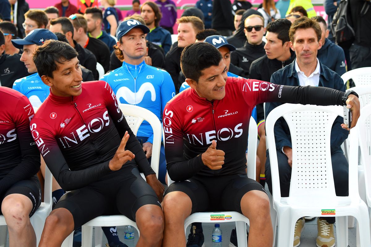 Egan Bernal and Richard Carapaz