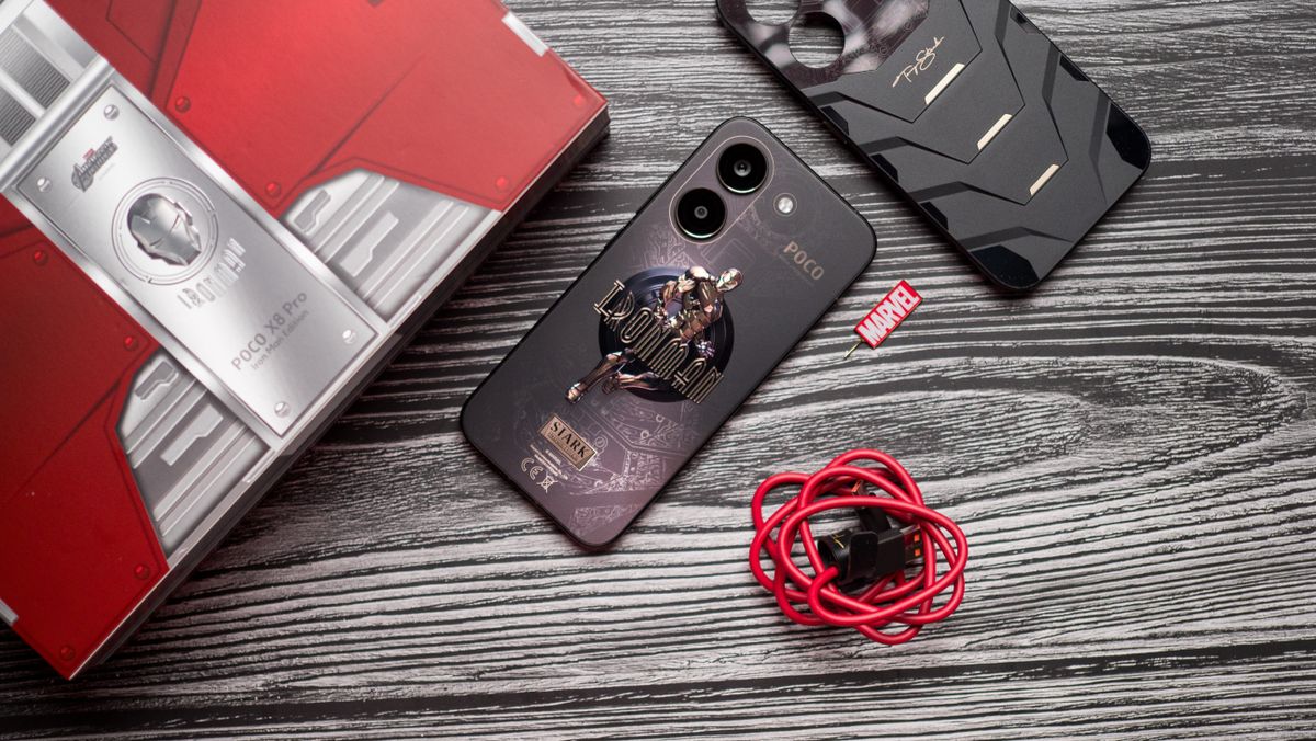 This is the POCO X8 Pro Iron Man Edition | Android Central