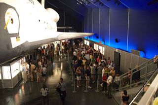 Celebrating Space Shuttle Enterprise Pavilion Reopening
