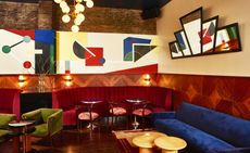 The lounge at Primo's bar, New York, USA