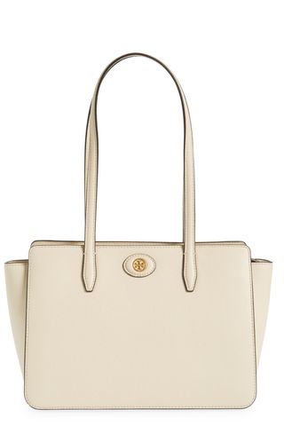 Tory Burch Small Robinson Pebble Leather Tote 