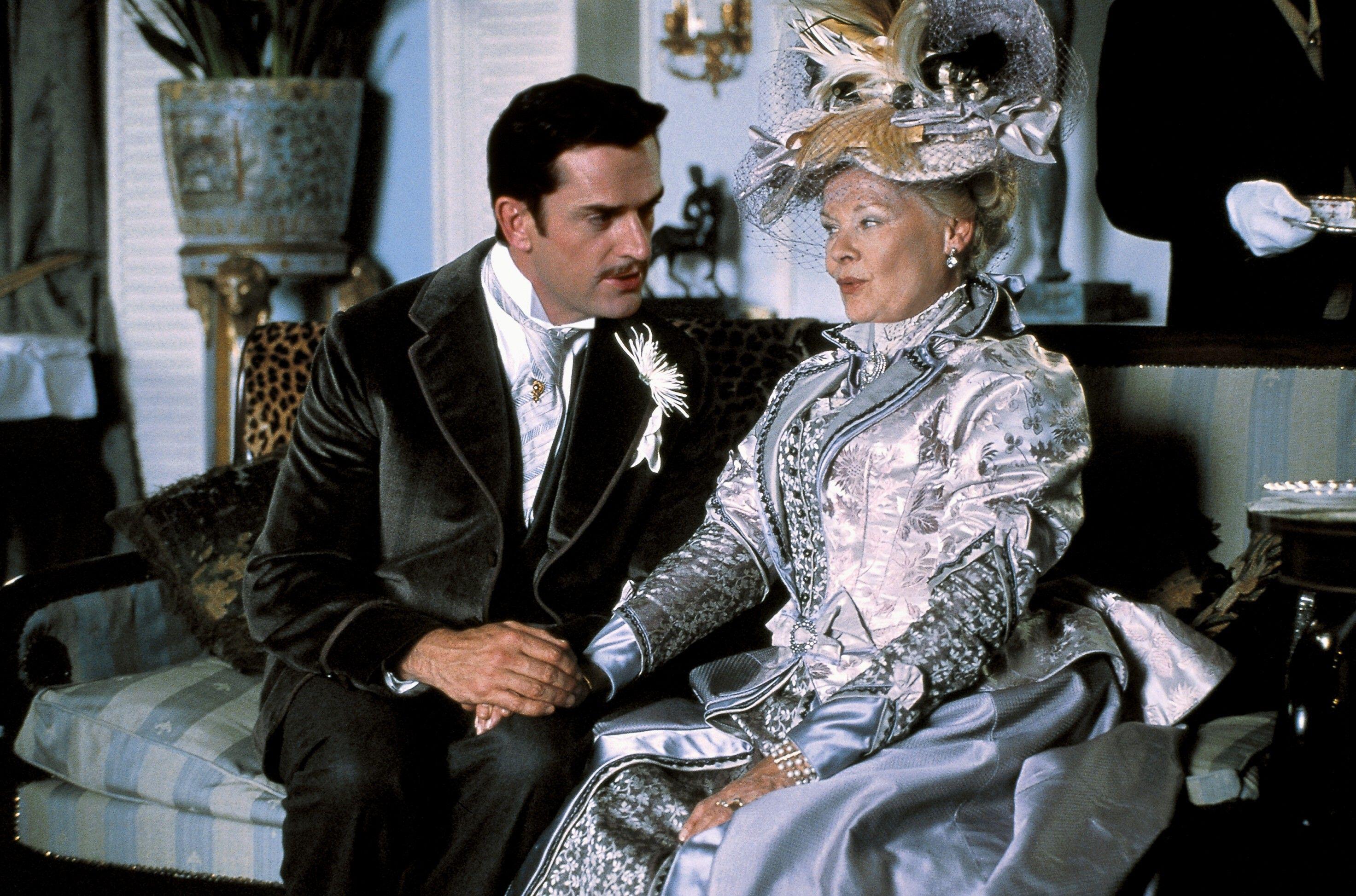 Film still of Judi Dench and Lady Bracknell in The Importance of Being Earnest
